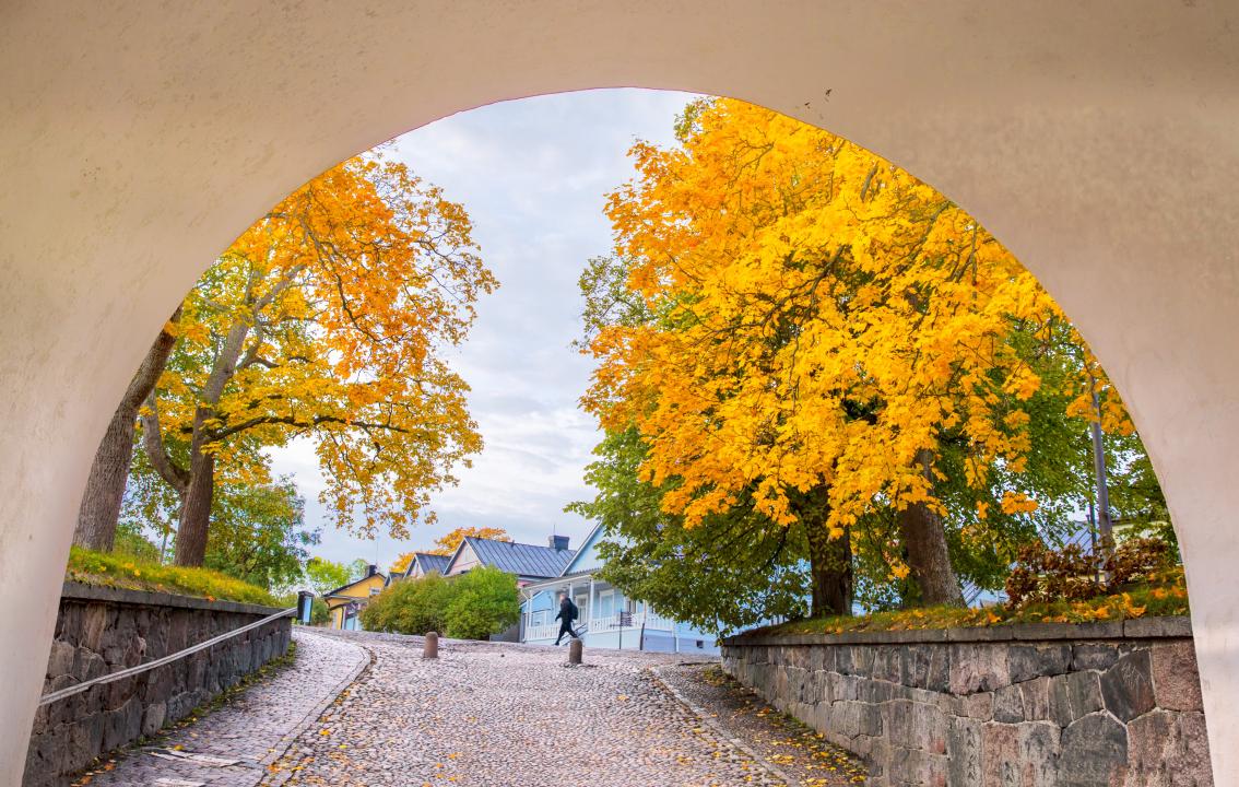 Suomenlinna in autumn