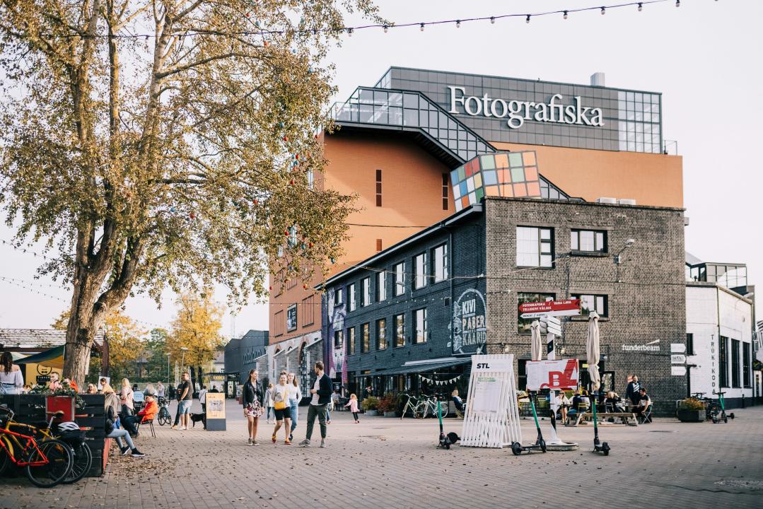 Telliskivi is the commercial and cultural hub in Tallinn, with its restaurants, performance venues and indoor shopping streets.